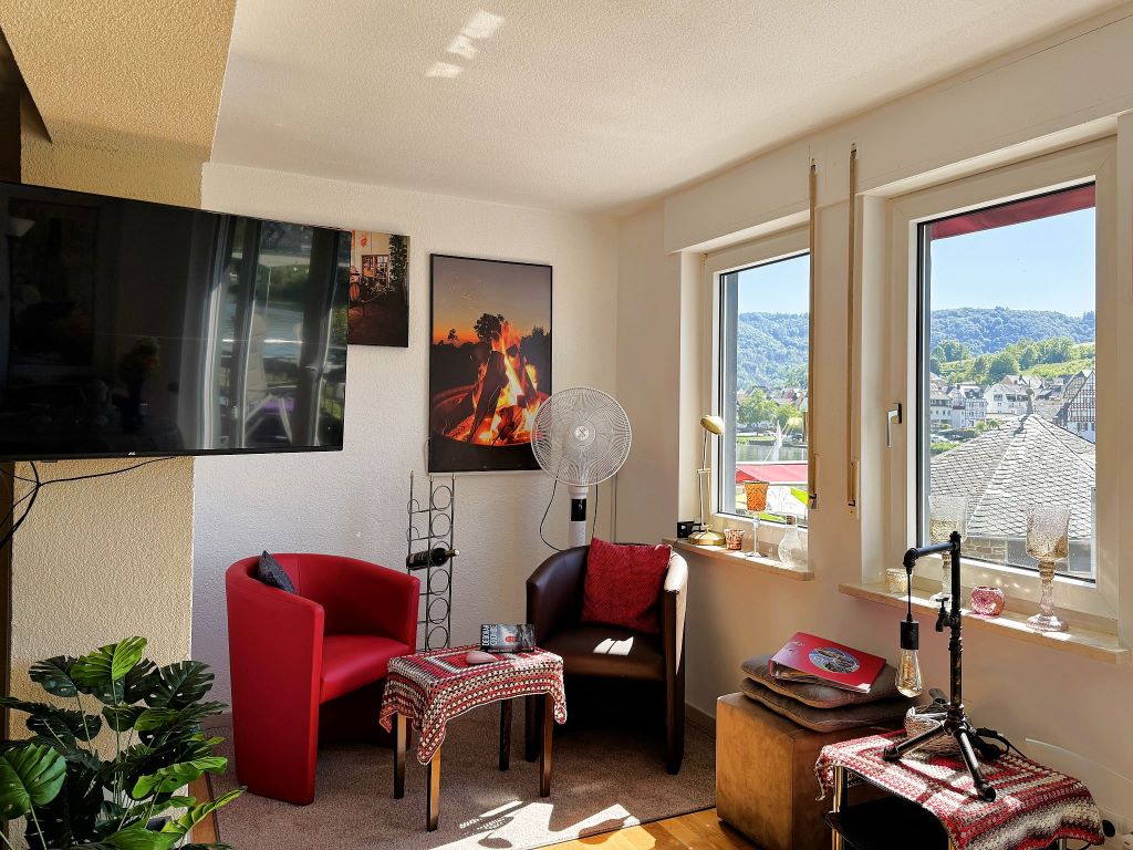 Wohnbereich und Empore
